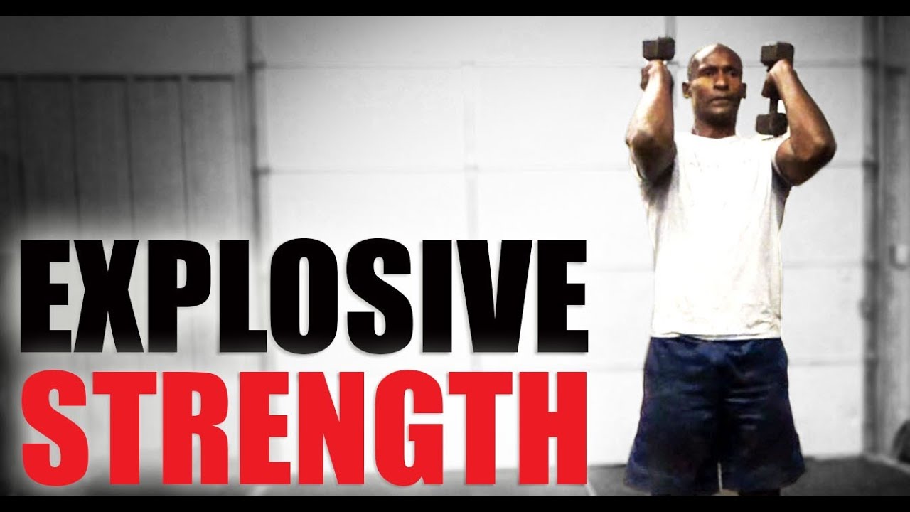 Best weight training program for building explosive strength