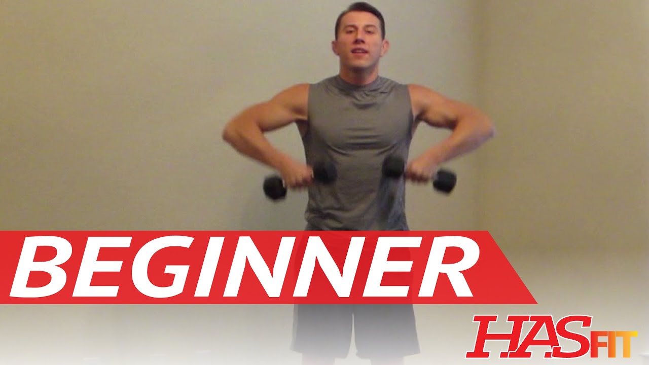 Beginner training strength weight lifting workouts routine beginners workout fitness exercises extreme simple