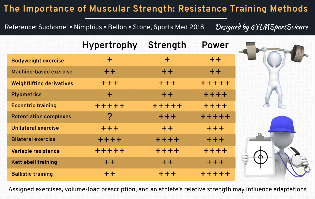 Strength training methods for improved performance in sports