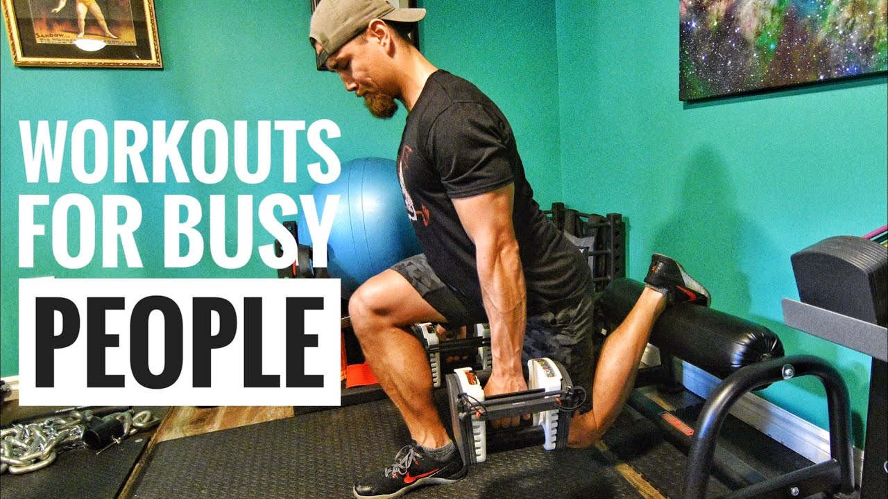 Quick strength training workout routine for busy people